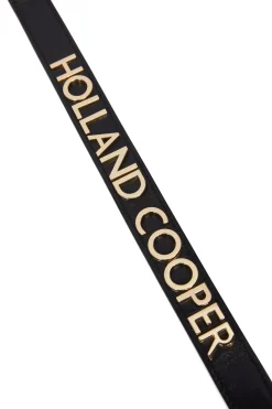Abbot Leather Belt (Black Gold)