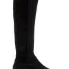 Albany Knee Boot (Black Suede)