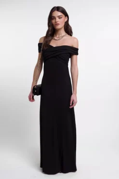 Alexandra Maxi Dress (Black)