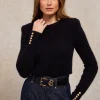 Amy Crew Neck Knit (Black)