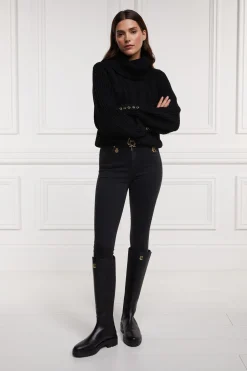 Astoria Knee Boot (Black)