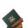 Atelier Slim Logo Belt (Tan Contrast)