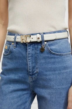 Atelier Ultra Slim Belt (Off White)
