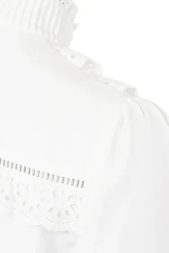 Audley Lace Blouse (White)