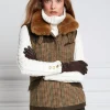 Aviator Gilet (Hailes Green Tweed)