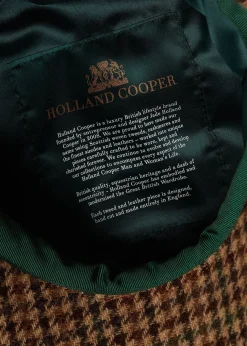 Baker Boy Cap (Hailes Green Tweed)