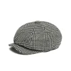 Baker Boy Cap (Prince of Wales Mono)