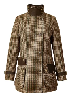 Balmoral Field Coat (Hailes Green Tweed)