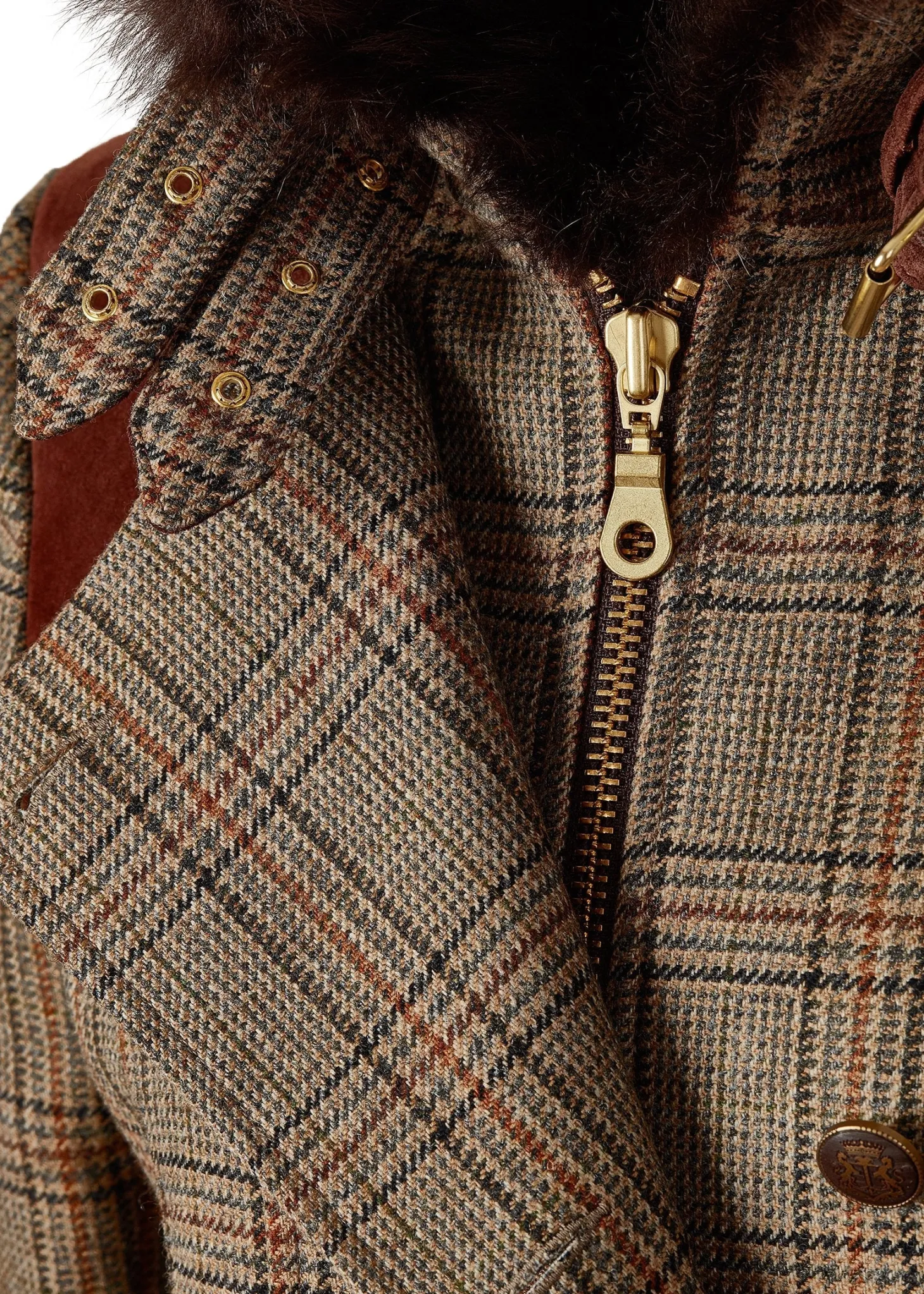 Balmoral Field Jacket (Bourbon Tweed)