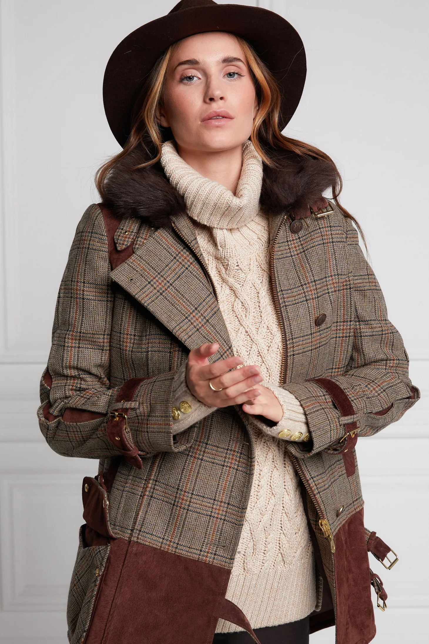 Balmoral Field Jacket (Bourbon Tweed)