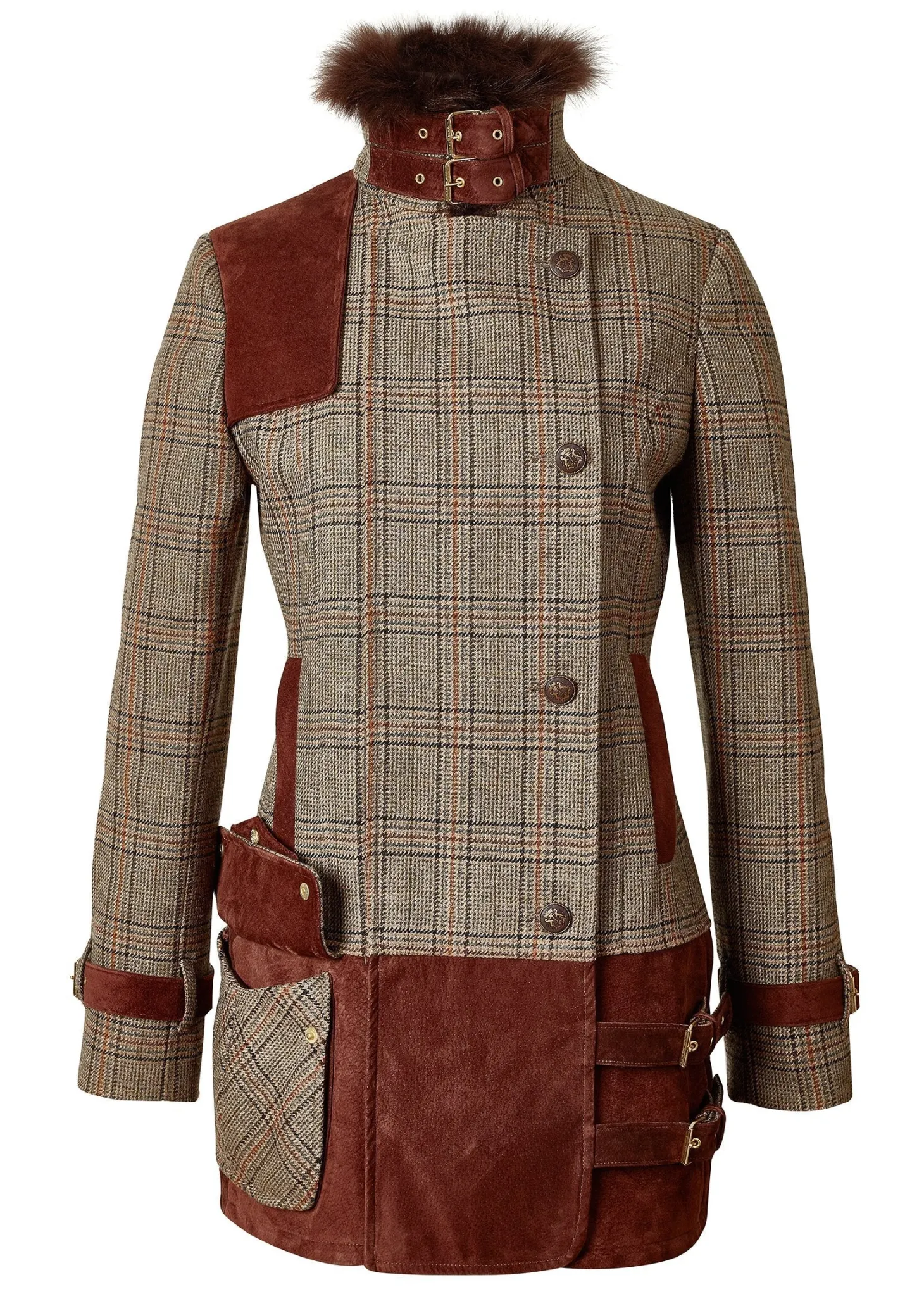 Balmoral Field Jacket (Bourbon Tweed)