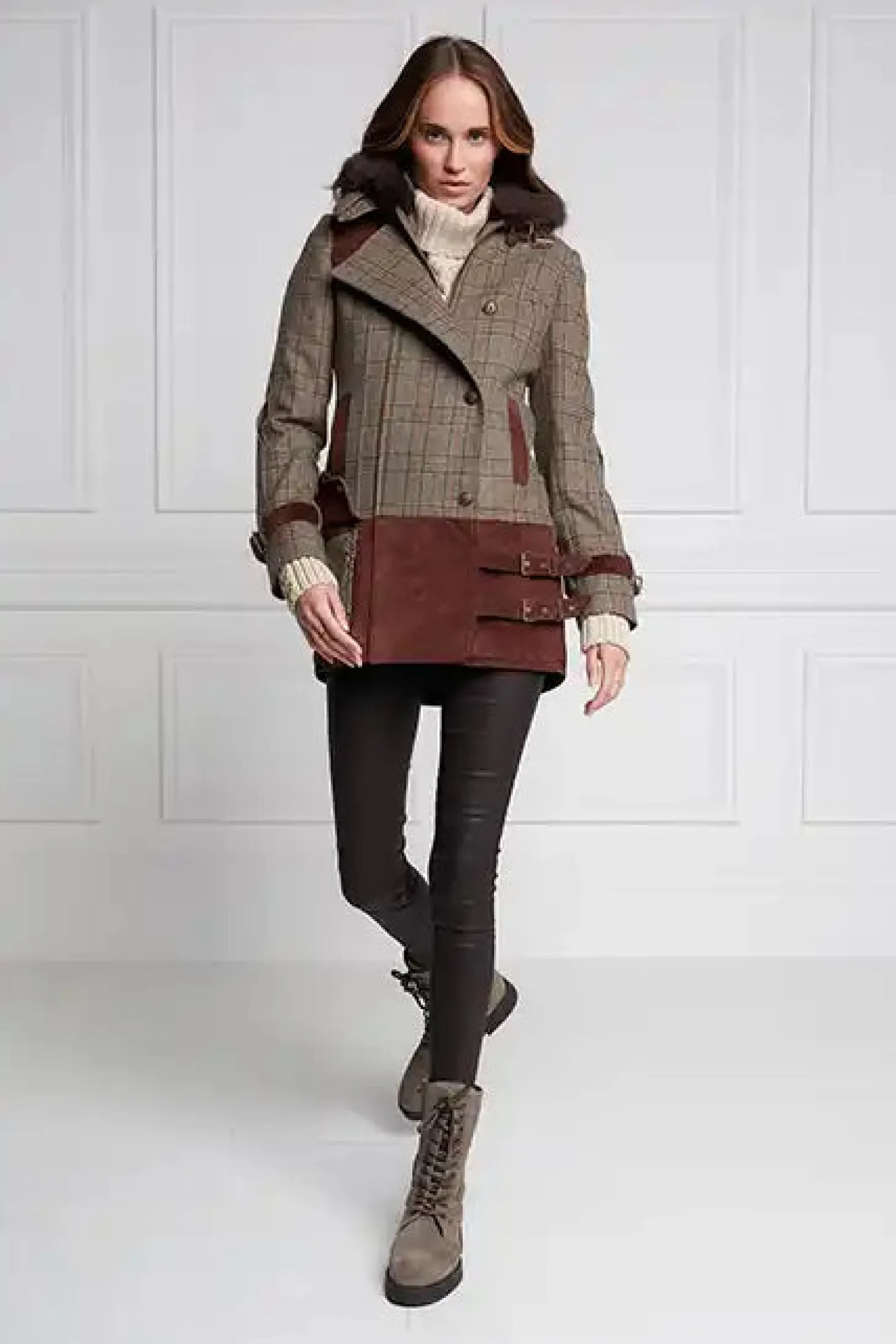Balmoral Field Jacket (Bourbon Tweed)