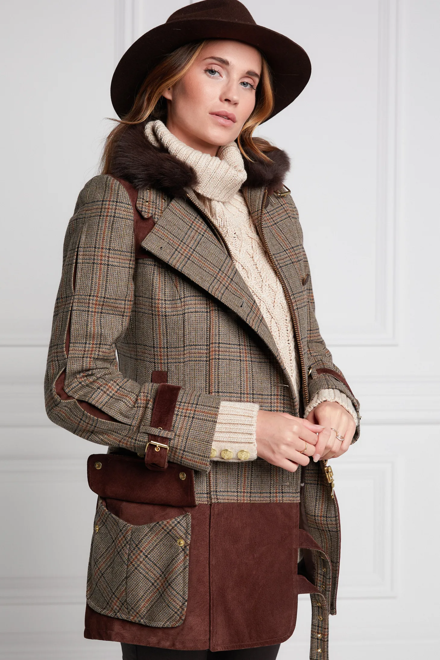 Balmoral Field Jacket (Bourbon Tweed)