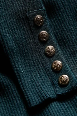 Bardot Knit (Deep Emerald)