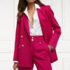 Belgravia Blazer (Hot Pink Barathea)