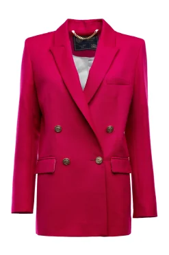 Belgravia Blazer (Hot Pink Barathea)