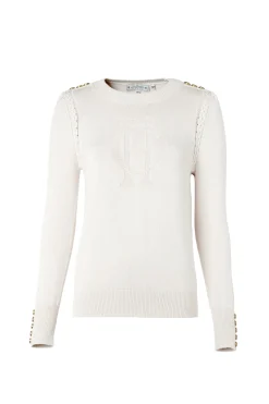 Bibury Crew Neck Knit (Almond)