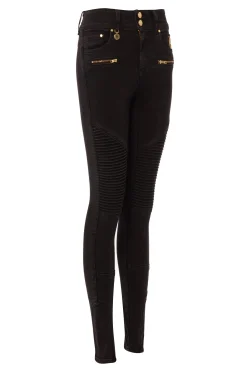 Biker Jean (Washed Black)
