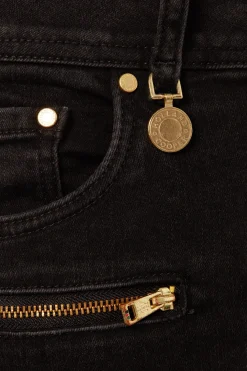 Biker Jean (Washed Black)