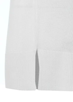 Boat Neck Vest (Oyster)