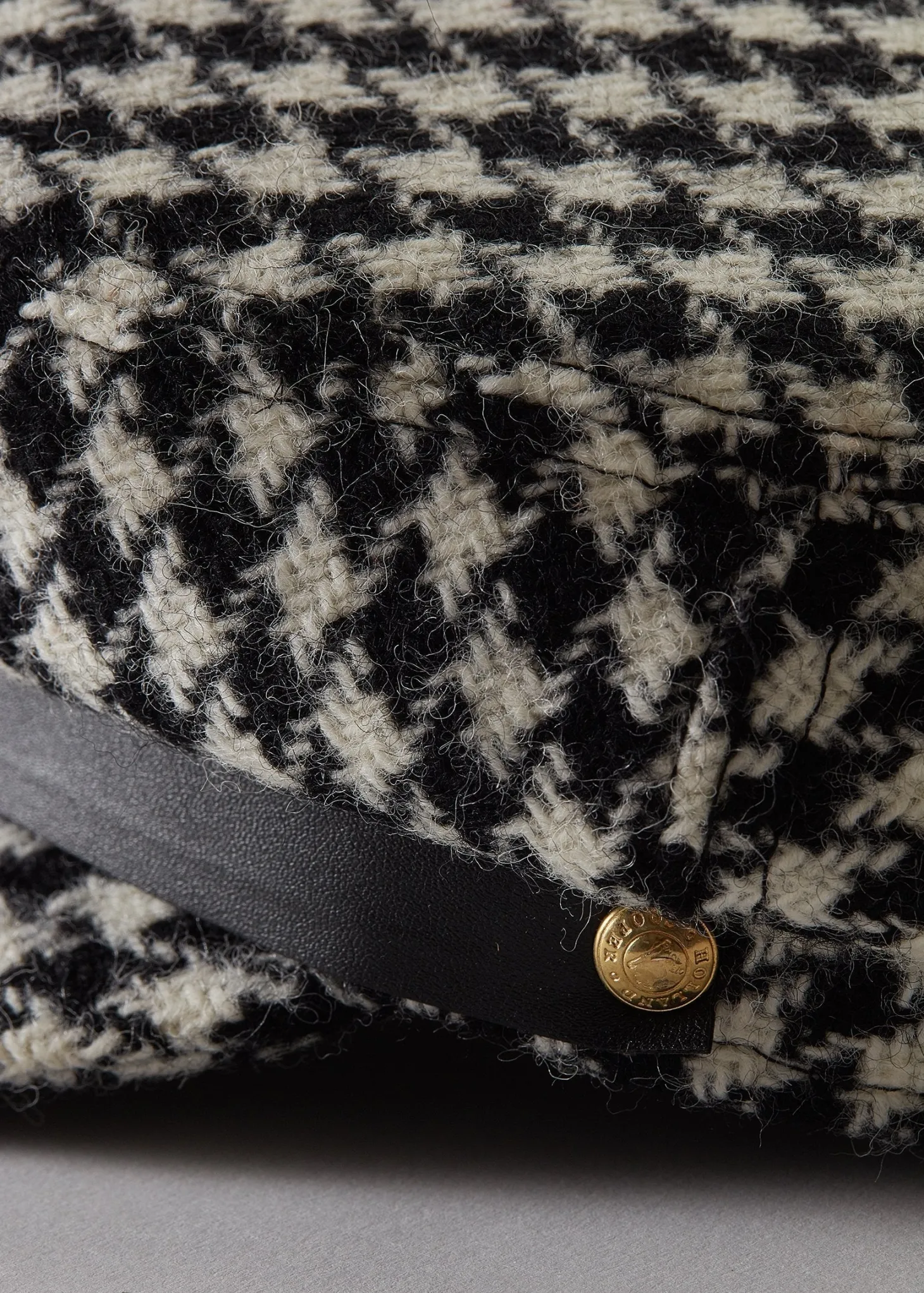 Bretton Hat (Houndstooth)