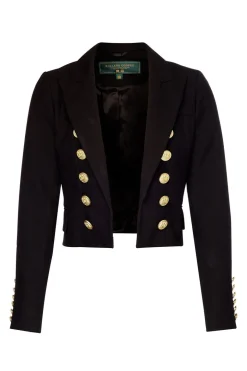 Brompton Jacket (Black Barathea)