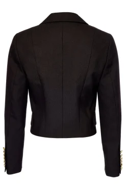 Brompton Jacket (Black Barathea)