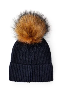 Burghley Bobble Hat (Ink Navy)