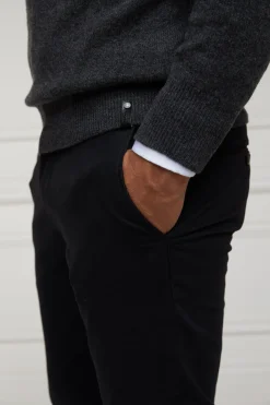 Byron Crew Neck Knit (Charcoal)