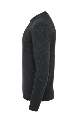 Byron Crew Neck Knit (Charcoal)