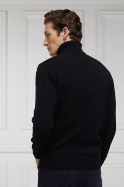 Byron Roll Neck Knit (Black)