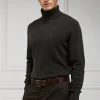 Byron Roll Neck Knit (Moss)