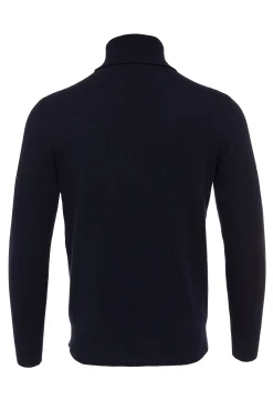 Byron Roll Neck Knit (Navy)