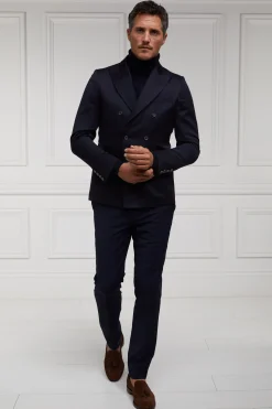 Byron Roll Neck Knit (Navy)