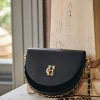 Camden Cross Body Bag (Black Chain)