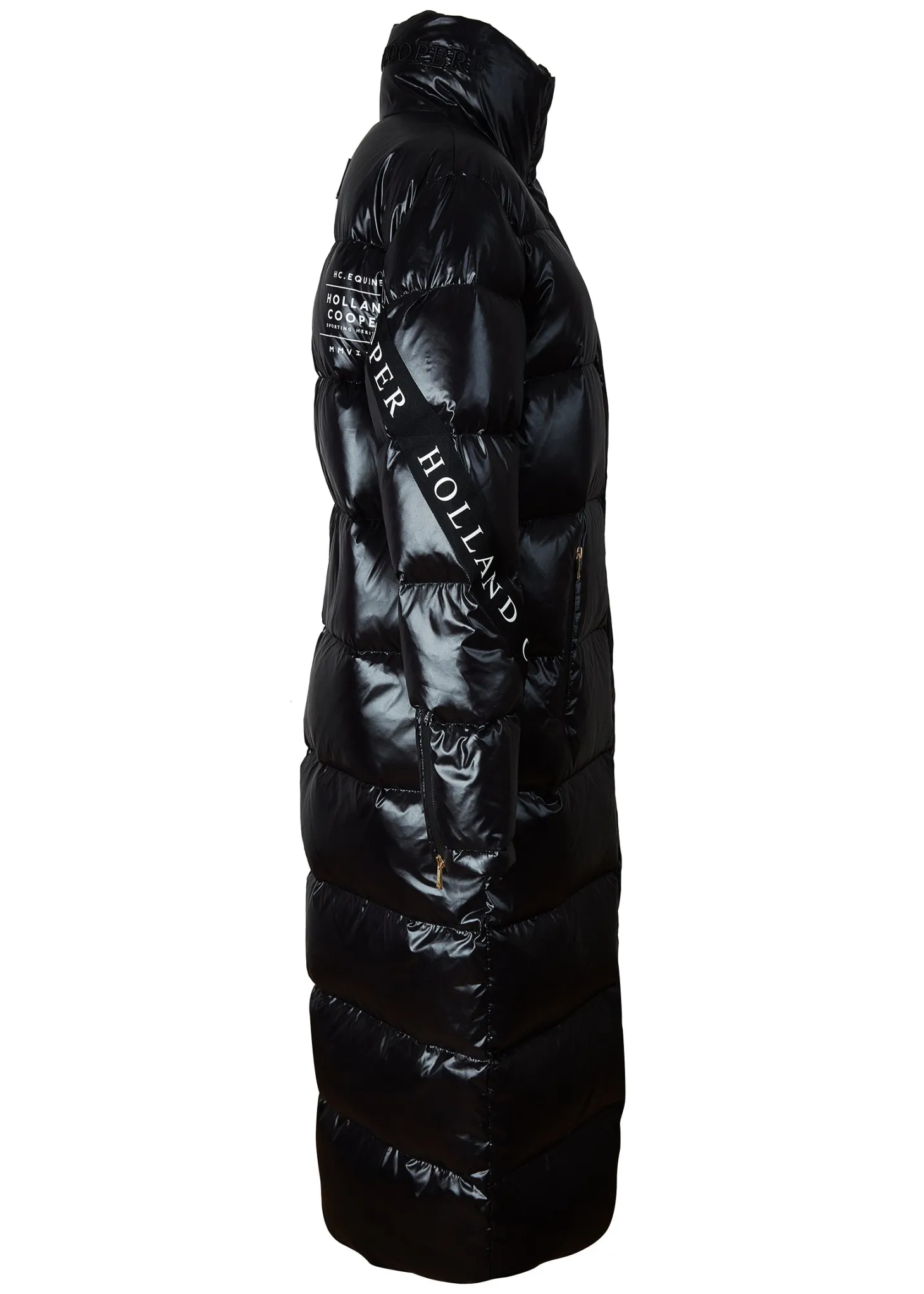 Camden Longline Coat (Black)