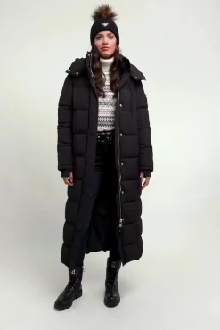 Carrington Longline Coat (Black)