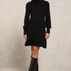 Chamonix Fit & Flare Dress (Black)