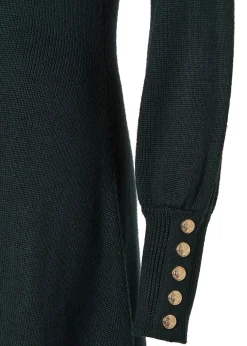 Chamonix Fit & Flare Dress (Deep Emerald)