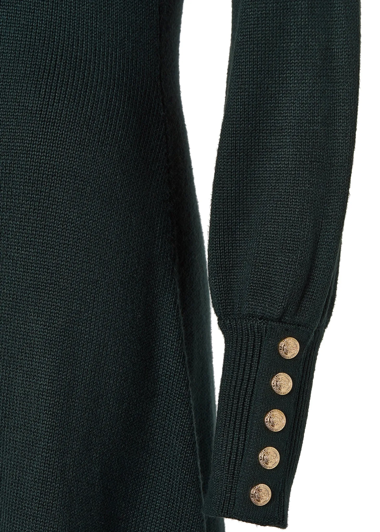 Chamonix Fit & Flare Dress (Deep Emerald)