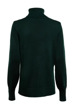 Chamonix Roll Neck Knit (Emerald)