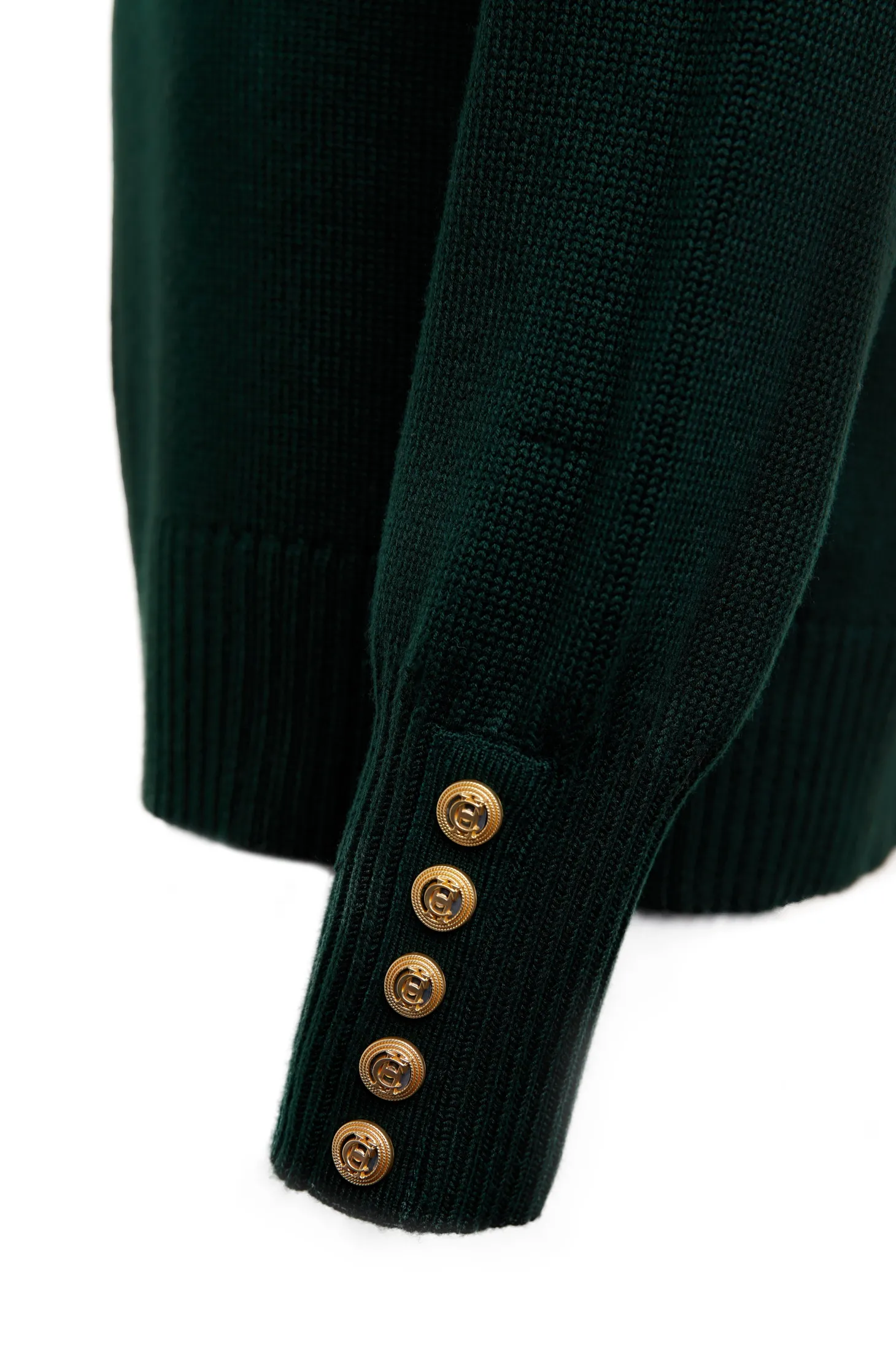 Chamonix Roll Neck Knit (Emerald)