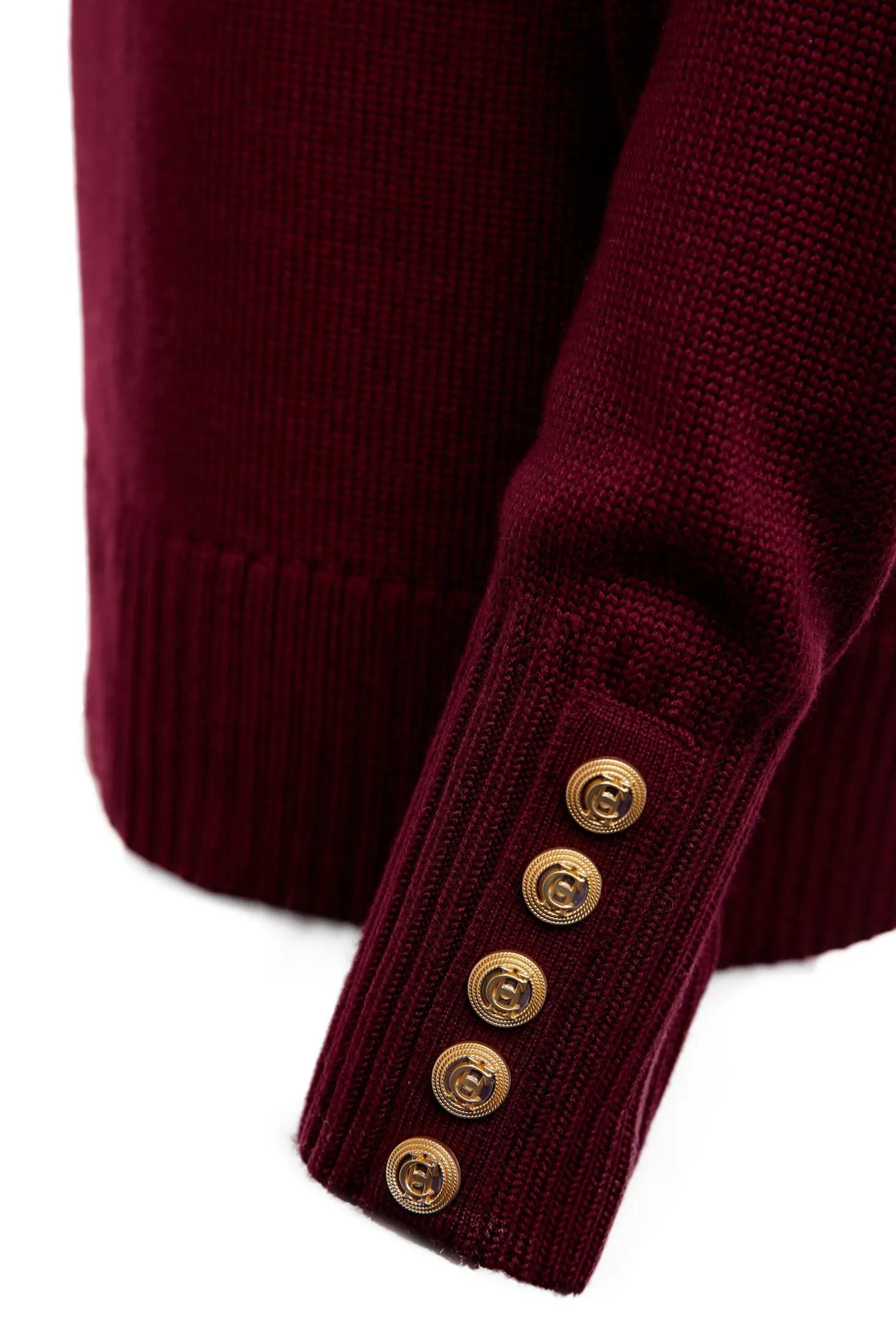 Chamonix Roll Neck Knit (Wine)