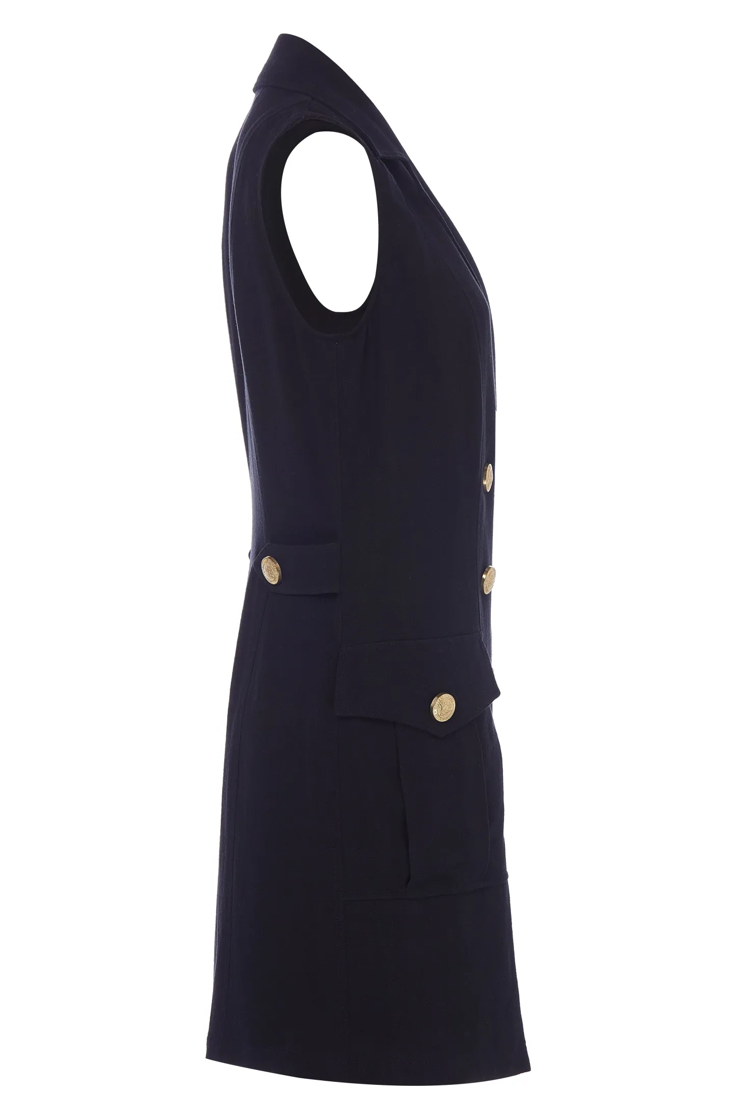 Chelsea Dress (Black Linen)
