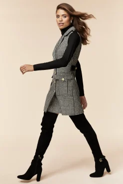 Chelsea Dress (Houndstooth)