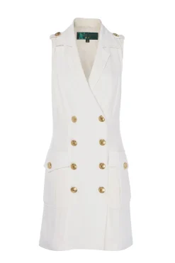 Chelsea Dress (Oyster Linen)