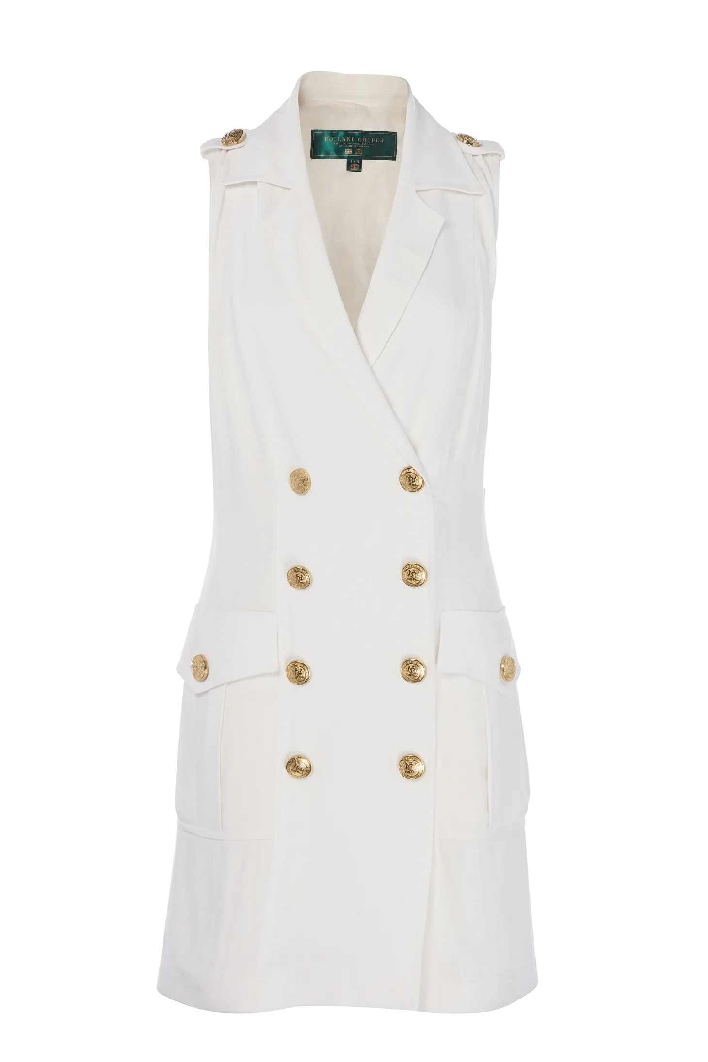 Chelsea Dress (Oyster Linen)
