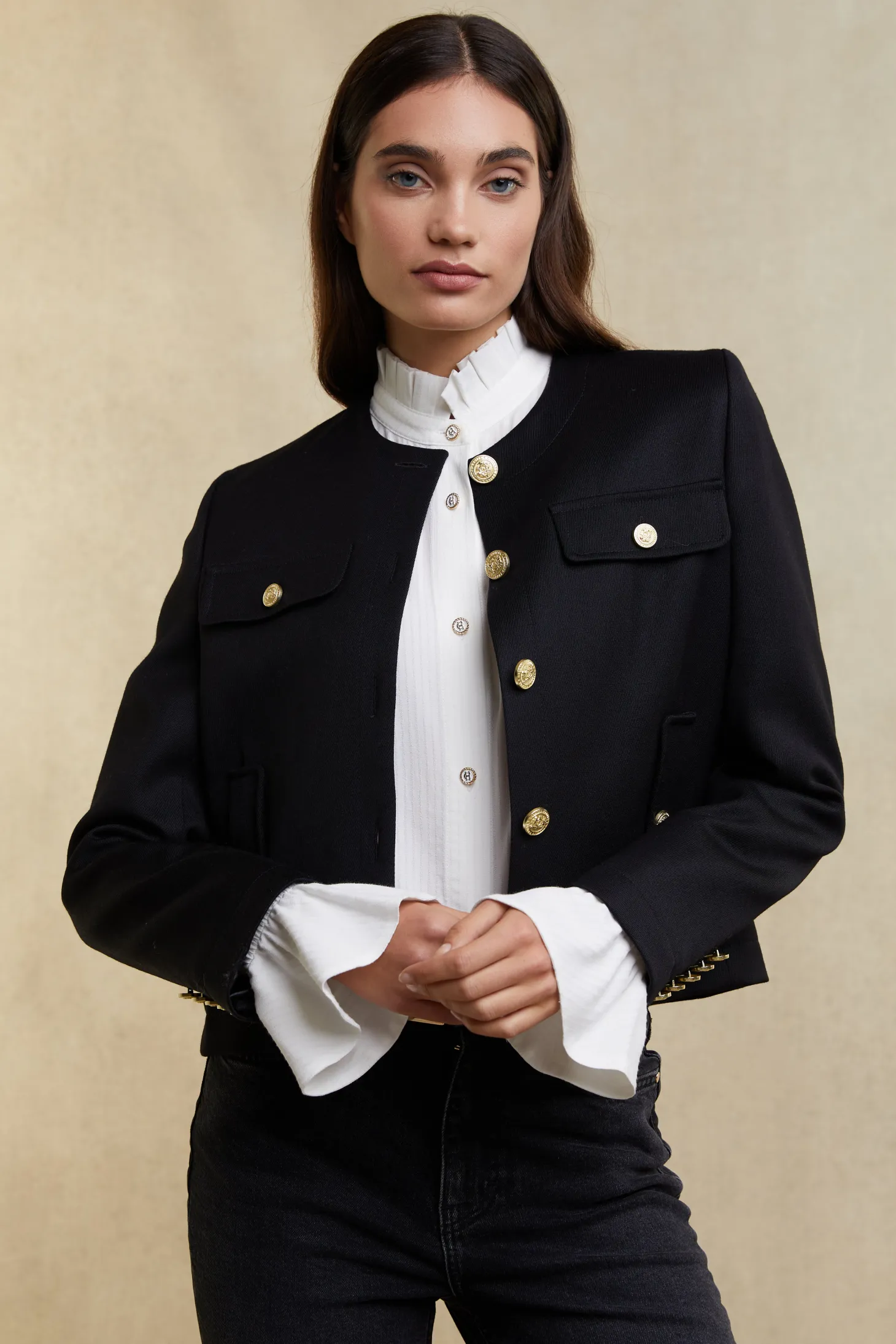 Chelsea Jacket (Black Twill)
