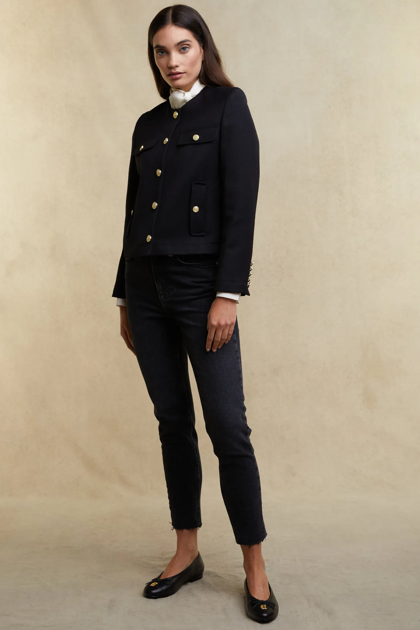 Chelsea Jacket (Black Twill)