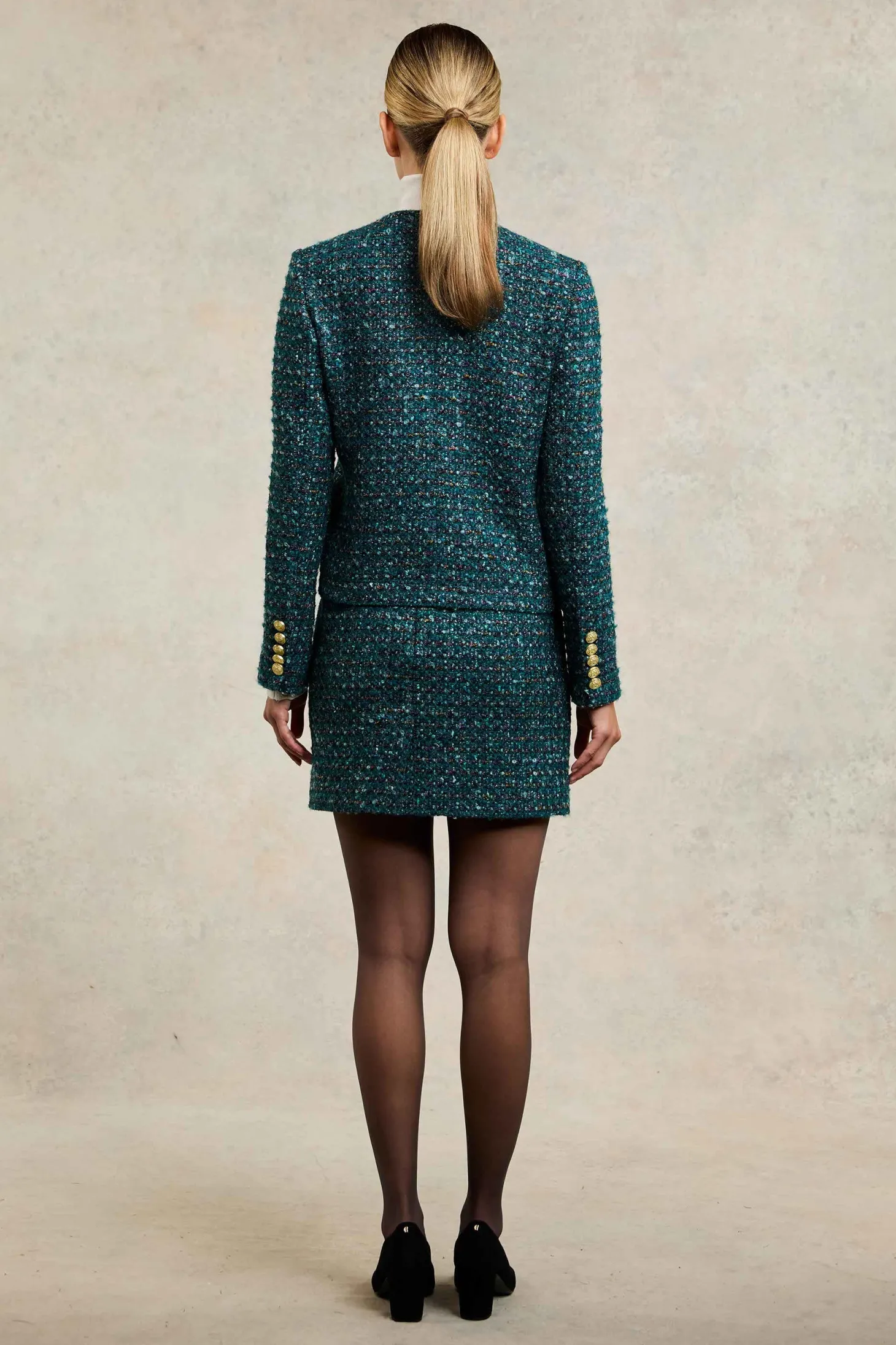 Chelsea Jacket (Emerald Boucle)